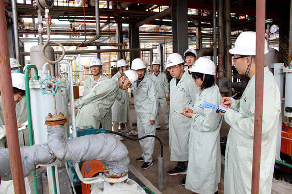 華浩軒公司一、二期裝置技改項目安全設施竣工驗收順利通過