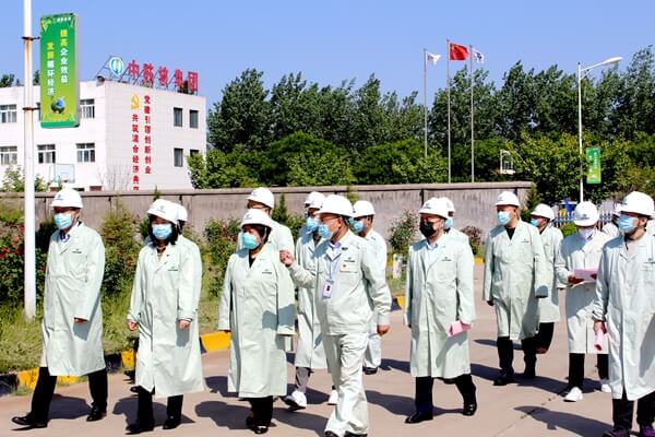 咸陽市政協(xié)委員來華浩軒公司調(diào)研