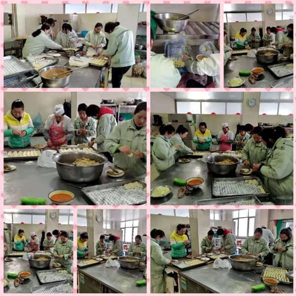 巾幗幫廚顯身手，冬至雖冷暖人心