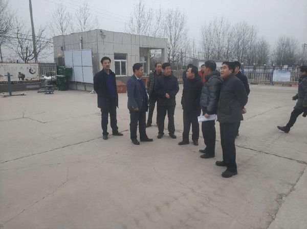 咸陽市政協副主席楊美樂一行蒞臨華浩軒公司調研指導工作